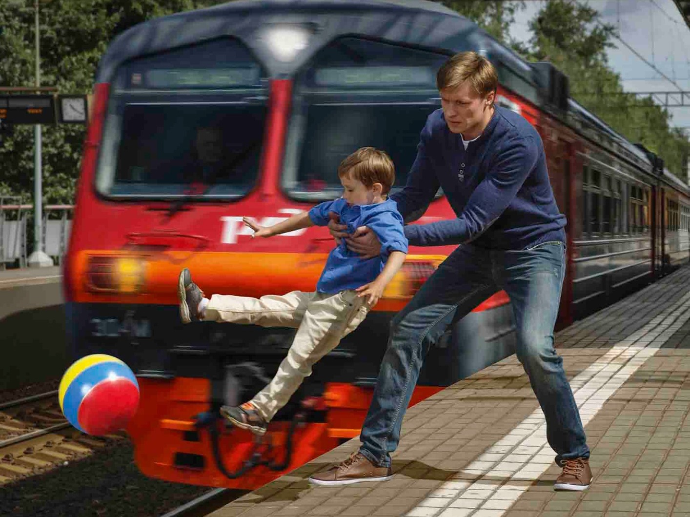 📍🚊Железная дорога — зона повышенной опасности: напоминаем о правилах безопасности.