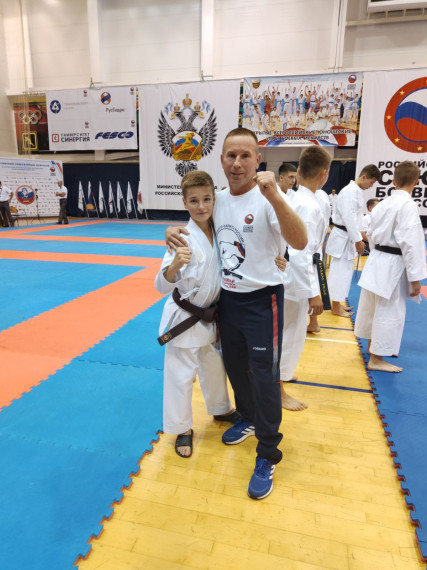 Приволжские спортсмены на Чемпионате России по Всестилевому каратэ.